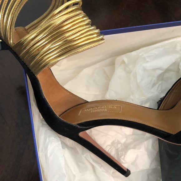 New in box Aquazzura Hello lover heel 36 main image 5
